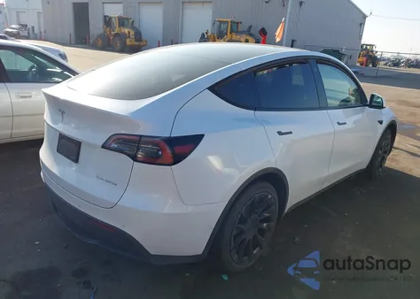 2022 Tesla Model Y Long Range Dual Motor All-Wheel Drive from USA, damaged, VIN 7SAYGDEE4NF385049